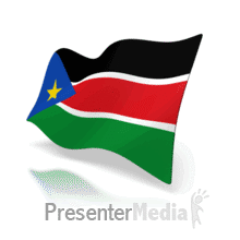 South Sudan PowerPoint animation