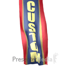 Banner Text Custom PowerPoint animation