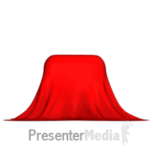 Cloth Reveal Custom Sign PowerPoint animation