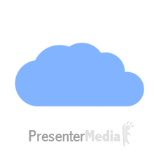 Cloud Arrow Download Movement PowerPoint animation