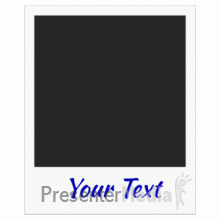 Custom Polaroid PowerPoint animation