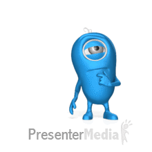 Character Reveal Sign PowerPoint animation