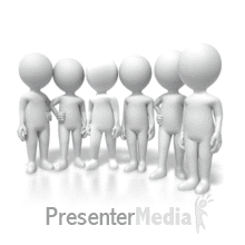 Figure Stepping Out Ahead PowerPoint animation