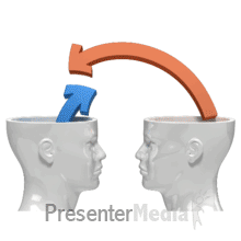 Minds Flowing Ideas (Non-Looping) PowerPoint animation