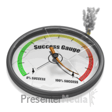 Gauge Needle Extreme PowerPoint animation