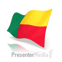 Benin Anim Flag PowerPoint animation