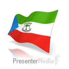 Equatorial Guinea Anim Flag PowerPoint animation