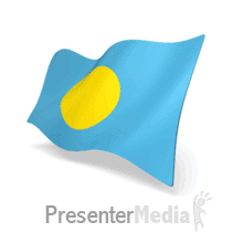 Palau Anim Flag PowerPoint animation