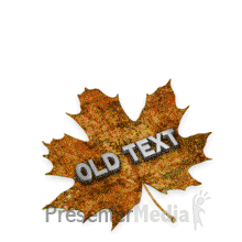 Turn Over Leaf PowerPoint animation