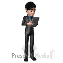 Brad Show Tablet PowerPoint animation