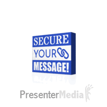 Secured Message PowerPoint animation