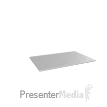 Laptop Spill Coins Custom PowerPoint animation