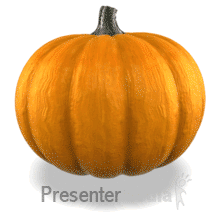 Pumpkin Spin PowerPoint animation