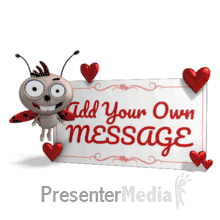 Lovebug Hover Hearts Custom PowerPoint animation