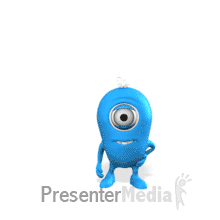 Minion Box Falling Custom PowerPoint animation