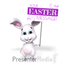 Bunny Dancing With Custom PowerPoint animation