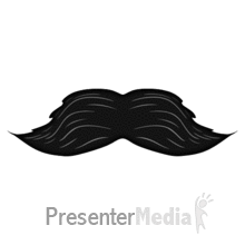 Mustache Wiggle Animation PowerPoint animation