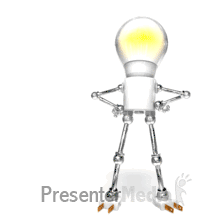 Light Bob Standing Proud Custom PowerPoint animation