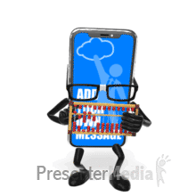 Smartphone Abacus Custom PowerPoint animation