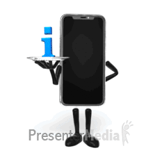 Smartphone Butler Custom PowerPoint animation
