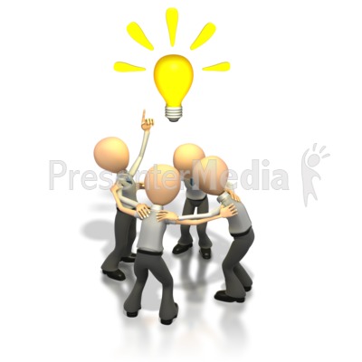 Brainstorming Idea Presentation clipart