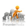 Business Race Head Start Presentation clipart