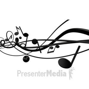 Music Notes Sheet - Signs and Symbols - Great Clipart for Presentations