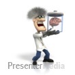 Holding Brain  Presentation clipart
