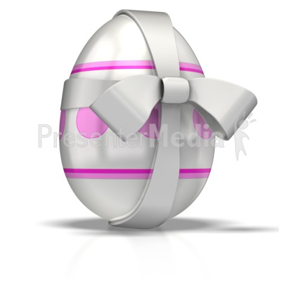 Easter Egg Gift Presentation clipart