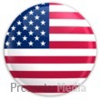 Badge of The United States Flag - Presentation Clipart