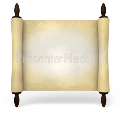 scroll template to write on