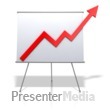 Financial Graph Increase Presentation clipart