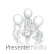 Go Team Motivational Huddle - Presentation Clipart