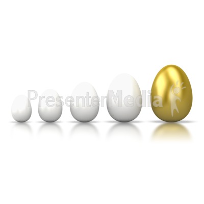 Egg Line Grow Presentation clipart