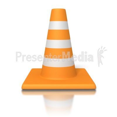 Traffic Cone Presentation clipart