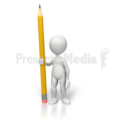 stick figure pencil