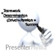 Drawing Business Formula  - Presentation Clipart