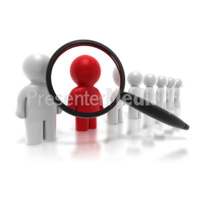 People Search Presentation clipart