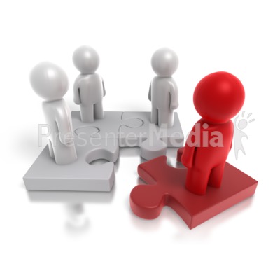 Puzzle Key Employee Presentation clipart