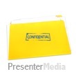 Confidential Folder Documents Presentation clipart