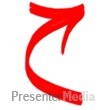 Curved Arrow Presentation clipart
