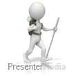 Backpacker Figure - Presentation Clipart