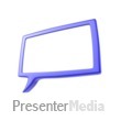 Speech Bubble Presentation clipart