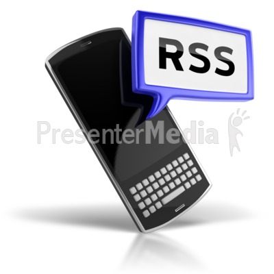 Rss Text Messaging Icon Presentation clipart