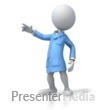 ESD Lab Coat Figure Presentation clipart