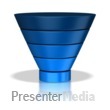 Five Part Funnel Presentation clipart