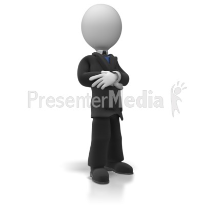 Business Man Pose Business And Finance Great Clipart For Presentations Www Presentermedia Com Presenter Medi