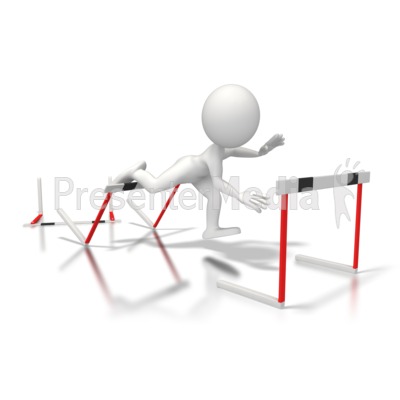 Trip Hurdles Presentation clipart
