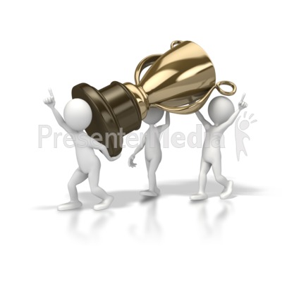 Team Trophy Presentation clipart