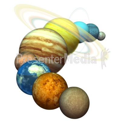 Plant Solar System Presentation clipart